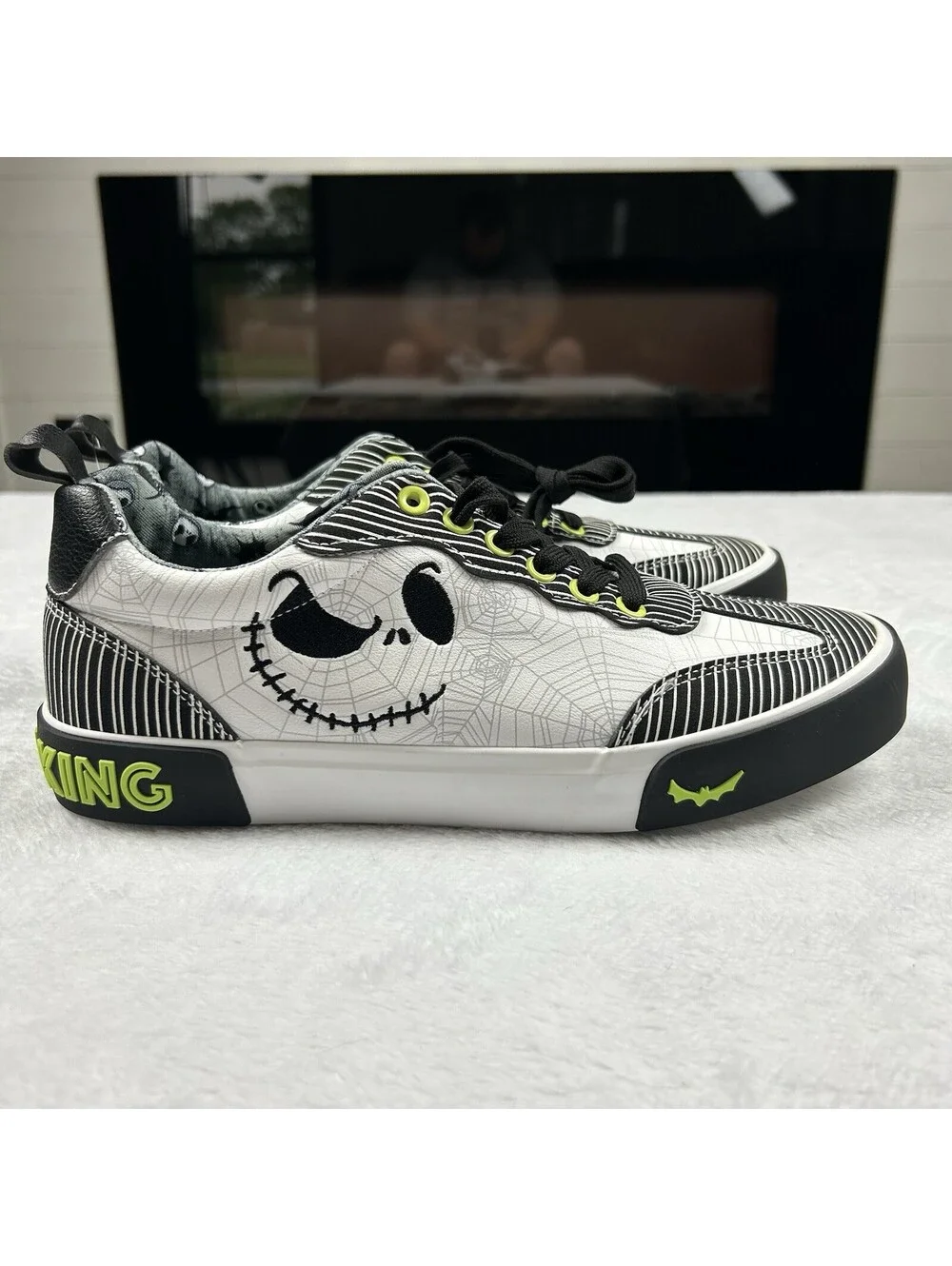 Disney Nightmare Before Christmas Shoes Size 11 GroundUp Jack The Pumpkin King